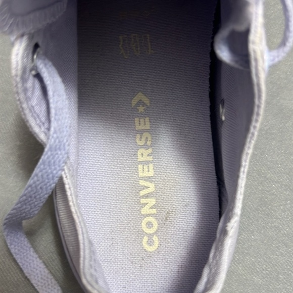 Converse Shoes Youth 3 Chuck Taylor Sneakers All Star 364820C Lilac - Picture 6 of 8